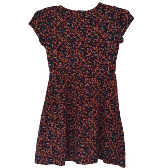 LEMONDROP, short-sleeved dress, with multicolored flowers, for girls, Size 10 - Picture 4 of 7